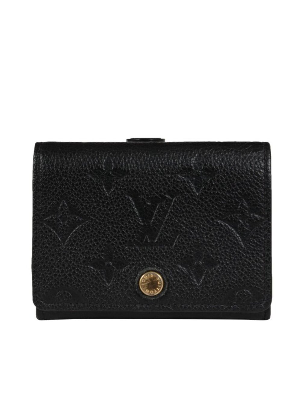 Louis Vuitton Business Card Holder Empreinte Black Recto Monogram Two Slot